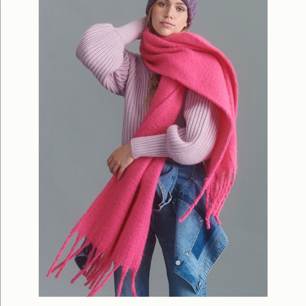 Oversized scarf
